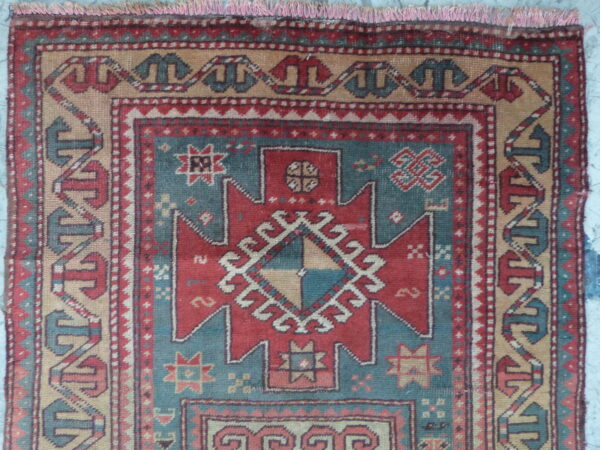 P1080242 PERSIAN KAZAK ANTIQUE